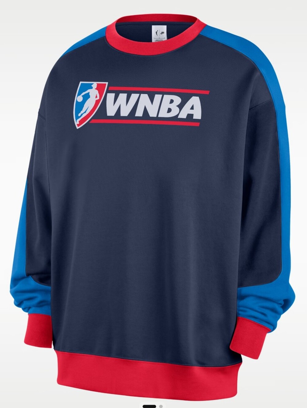 Nike WNBA 30th Anniversary Legends Fleece Crewneck Sweatshirt Navy Size L